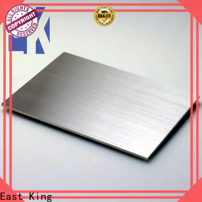 East King high-quality stainless steel plate manufacturer for mechanical hardware