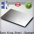 East King best stainless steel plate with good price for bridge
