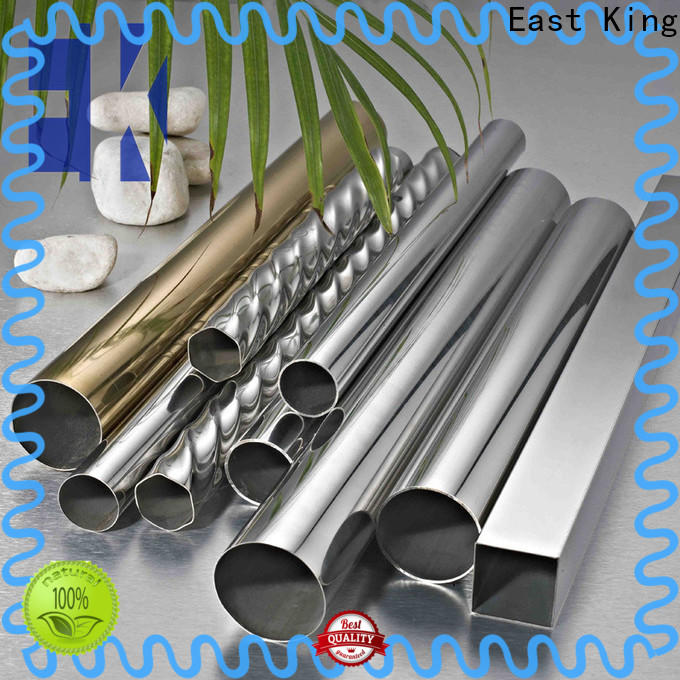 East King stainless steel pipe with good price for tableware