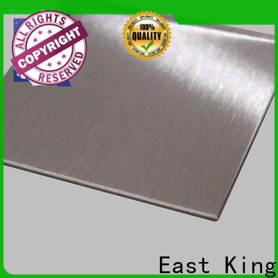 East King custom stainless steel sheet with good price for mechanical hardware