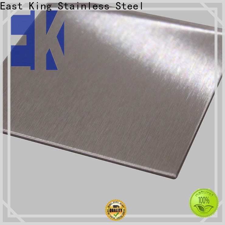 East King high-quality stainless steel plate factory for bridge