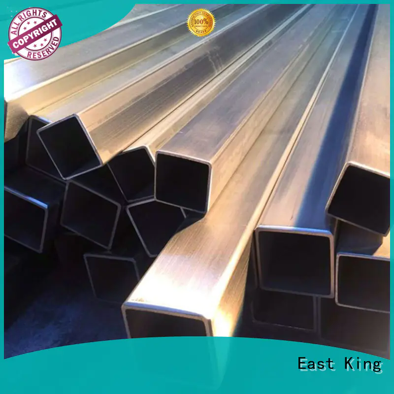 East King reliable stainless steel pipe series for bridge