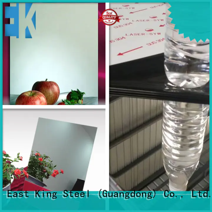 East King stainless steel plate directly sale for tableware