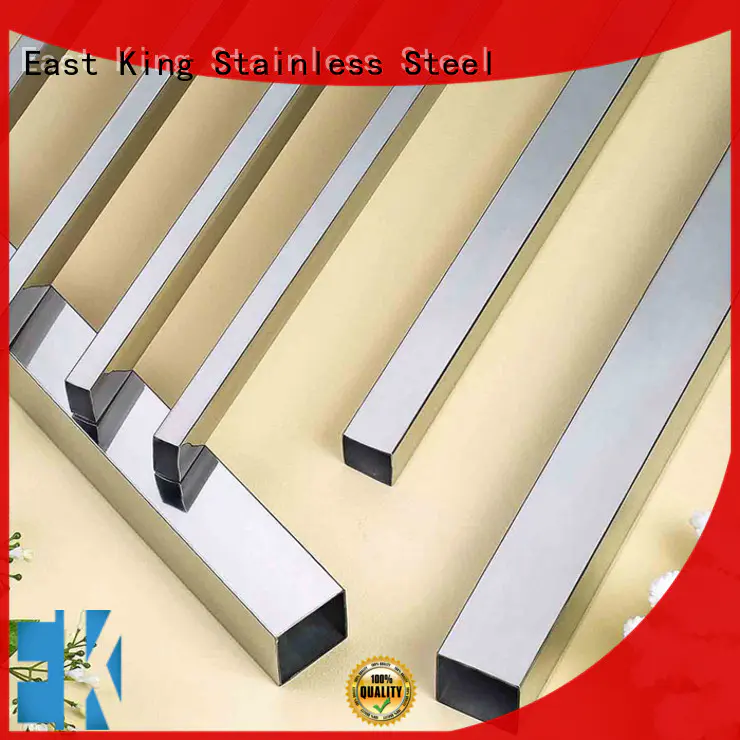 East King stainless steel pipe series for tableware