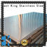 East King reliable stainless steel plate with good price for mechanical hardware