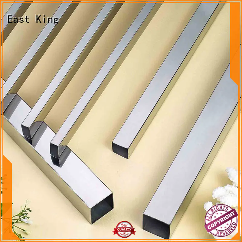 East King high quality stainless steel tube wholesale for tableware