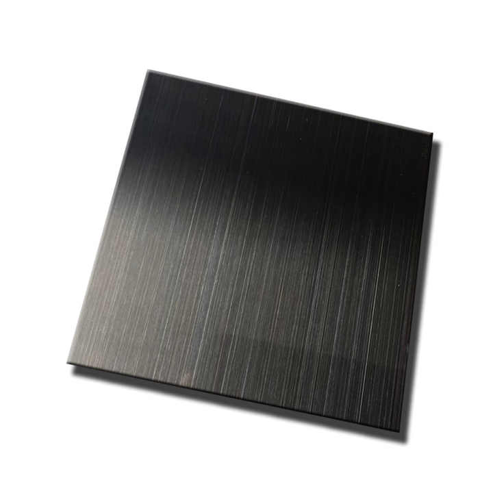 Black stainless steel sheet